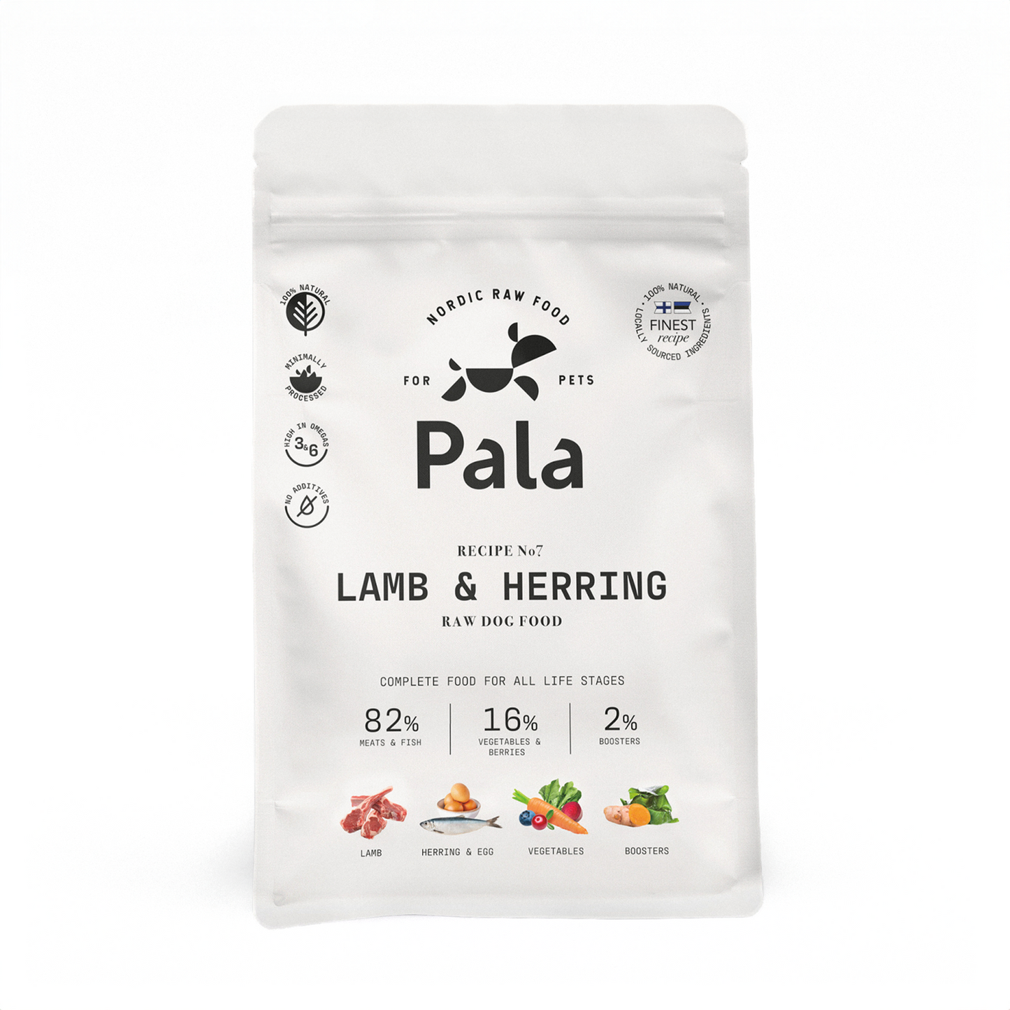 PALA Dog Gently Air-dried Lamb & Herring 1KG