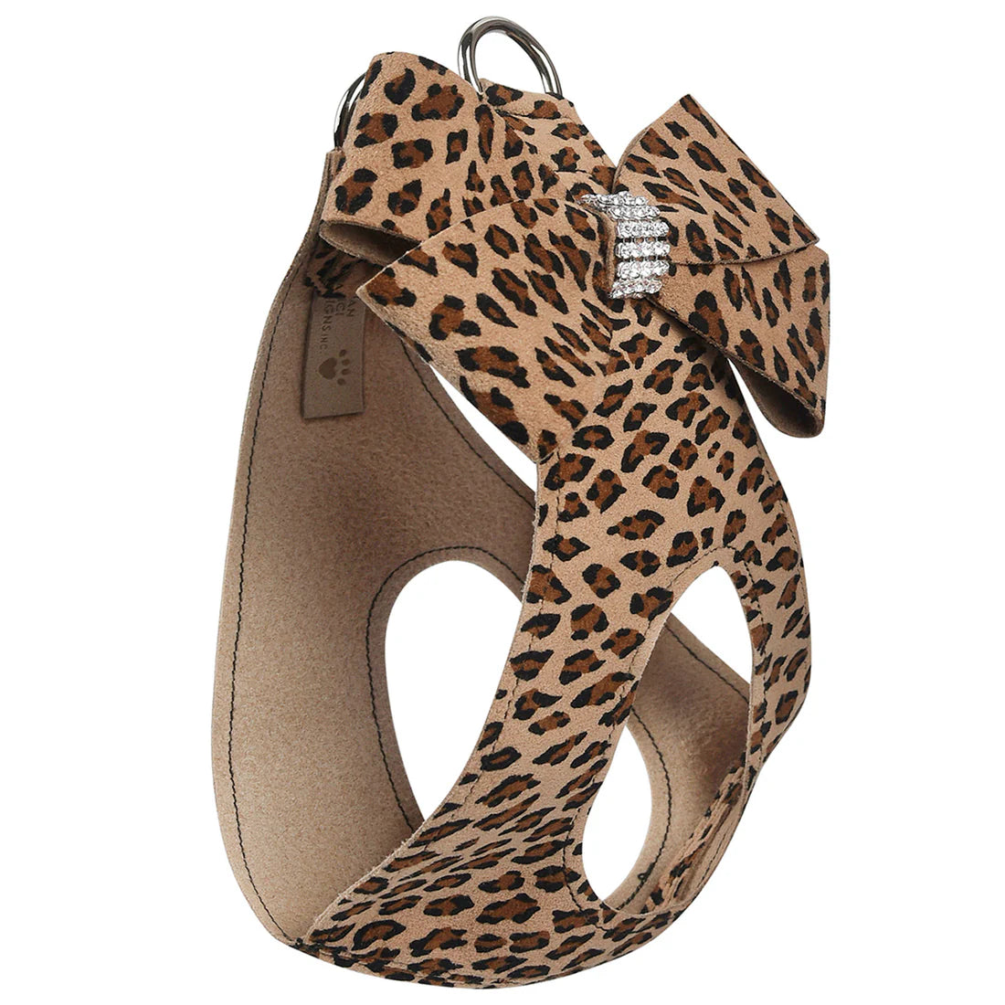Susan Lanci Hondentuig Step in Nouveau Bow Cheetah