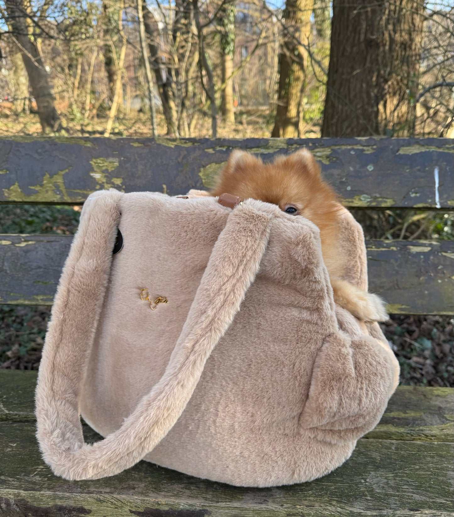 Eh Gia Fair Bag fluffy caramel