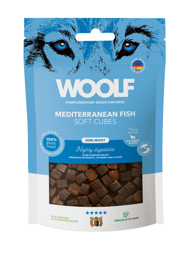 Woolf Soft Cubes Mediterranian Fish