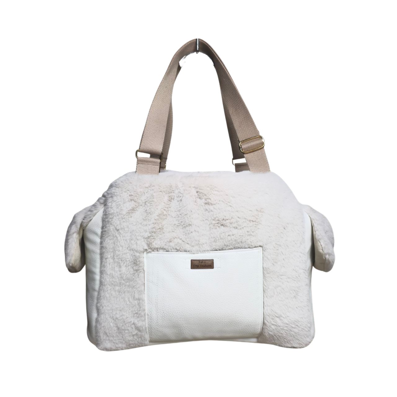 Fifi’s Dog Fashion - Tas Toto Ivory soft fur