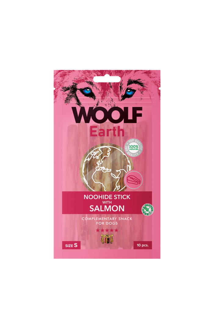 Woolf Earth Noohide S Stick with Salmon