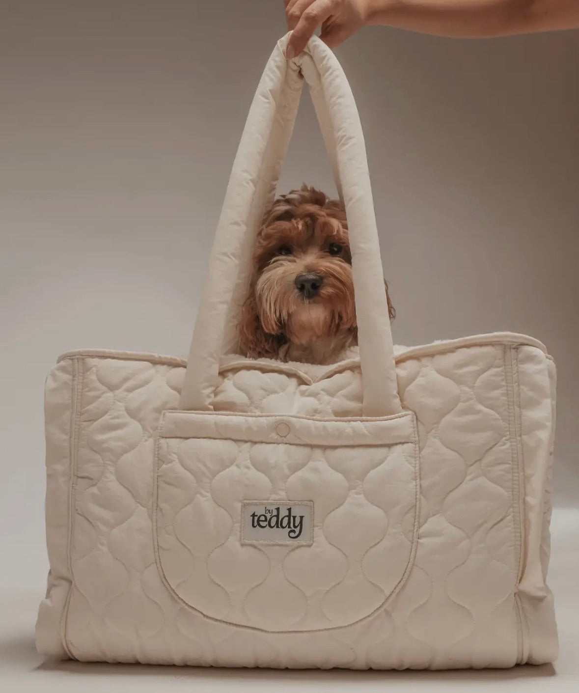 By Teddy - Doorgestikte mat tas