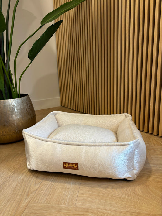 Dog bed Champagne Teddy