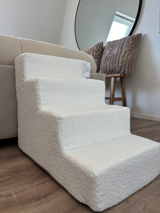 Chloe’s Home Bouclé trap offwhite