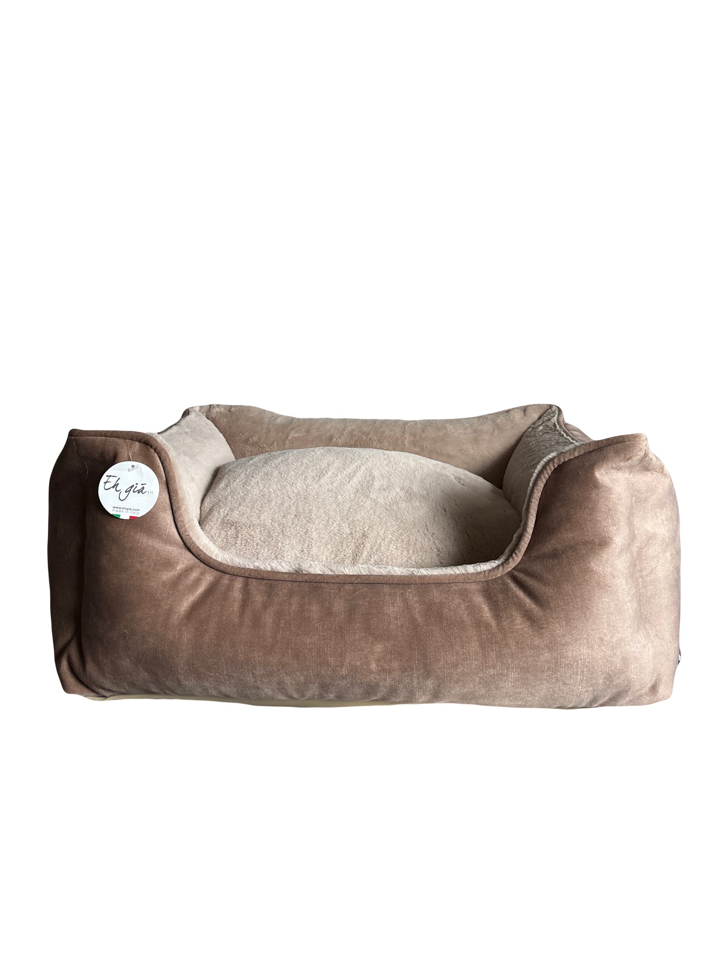 Eh Gia Classic mand donker beige fur