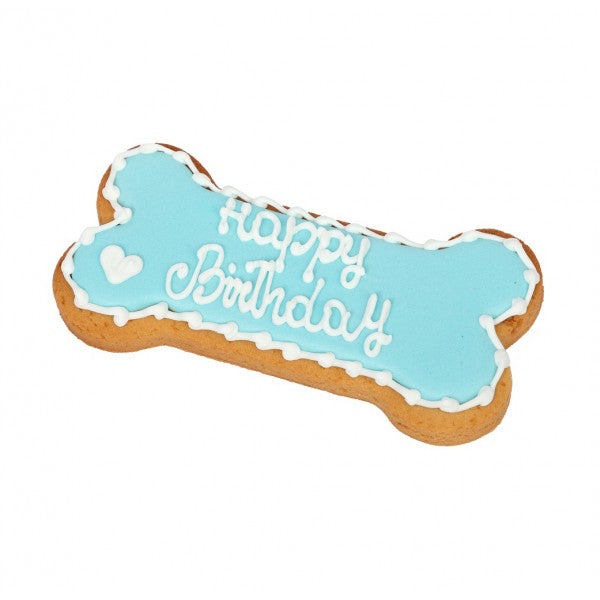 Dolci Impronte Happy Birthday Koek Blauw