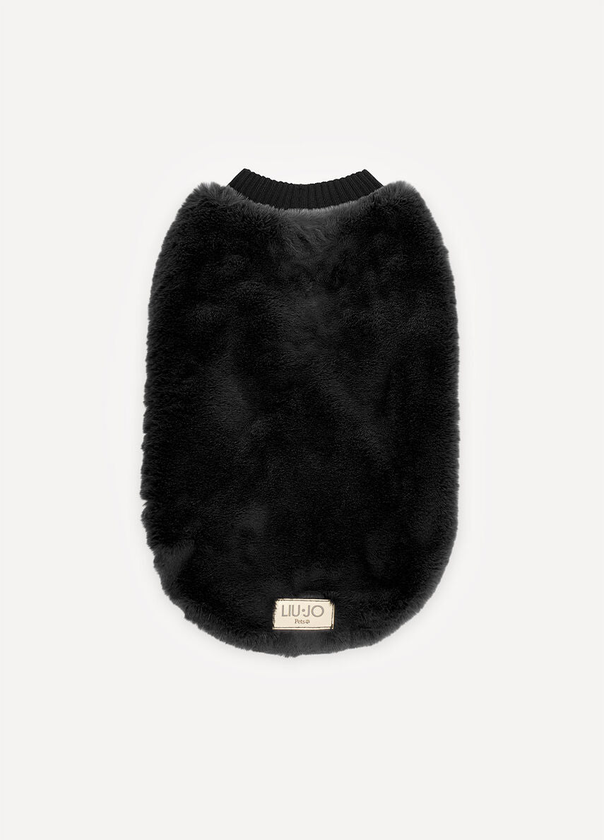 Liu Jo Pets - Wool Cashmere sweater zwart