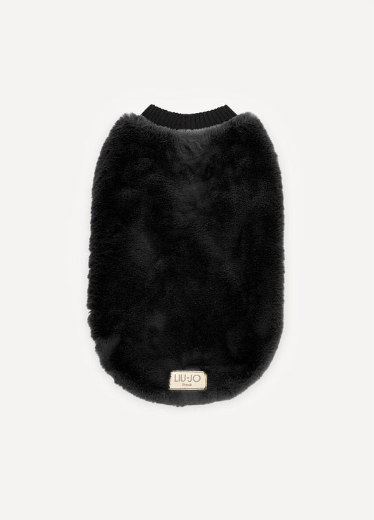 Liu Jo Pets - Wool Cashmere sweater zwart