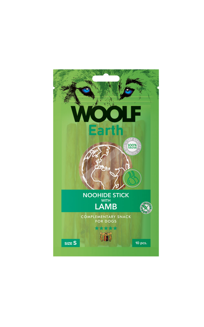 Woolf Earth Noohide S Stick with Lamb