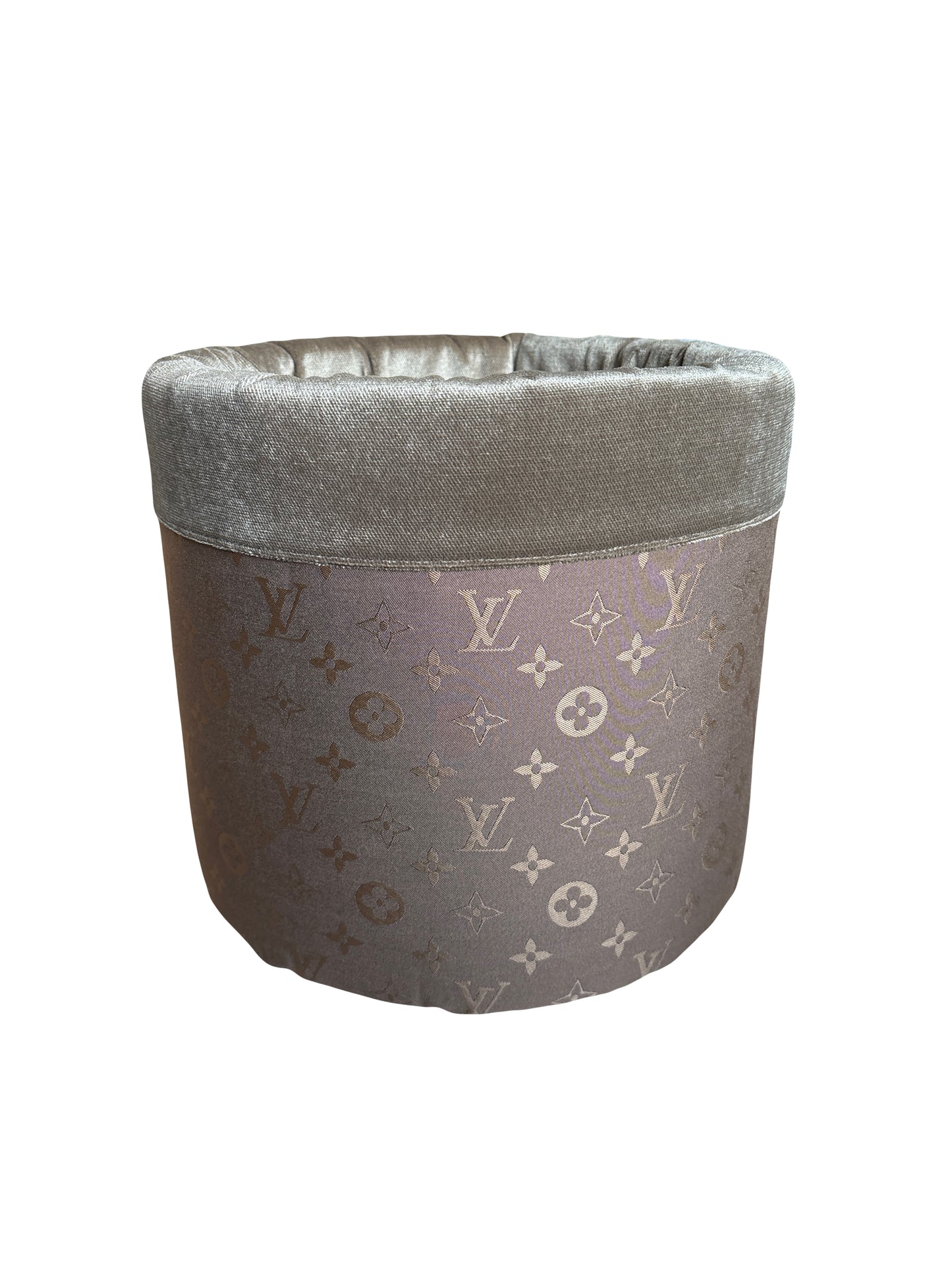 LV print Speelgoed box bruin