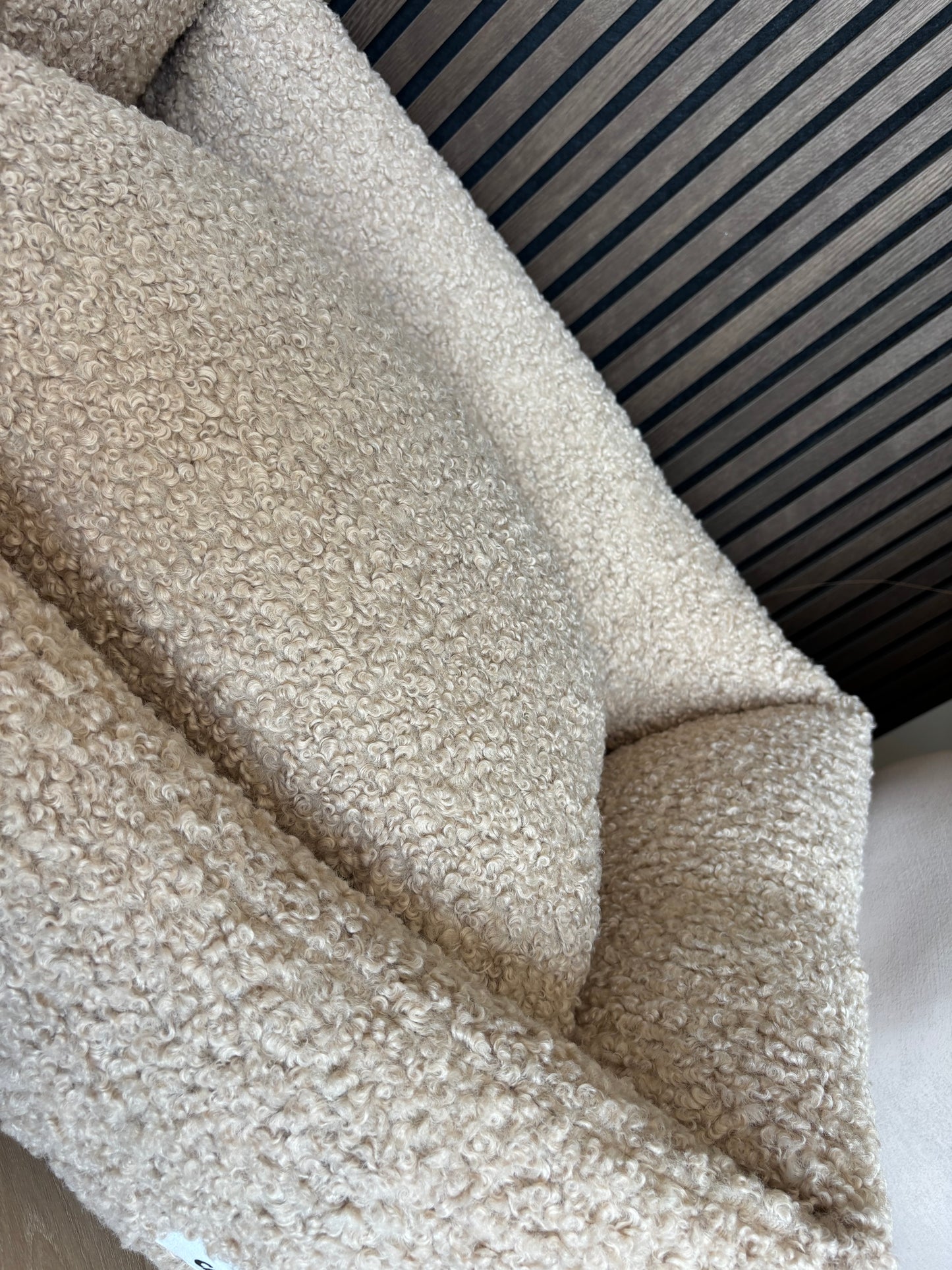 Cafide - Mand Teddy beige
