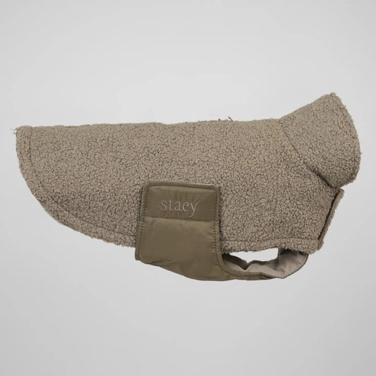 Staey - Hondenjas Teddy Taupe