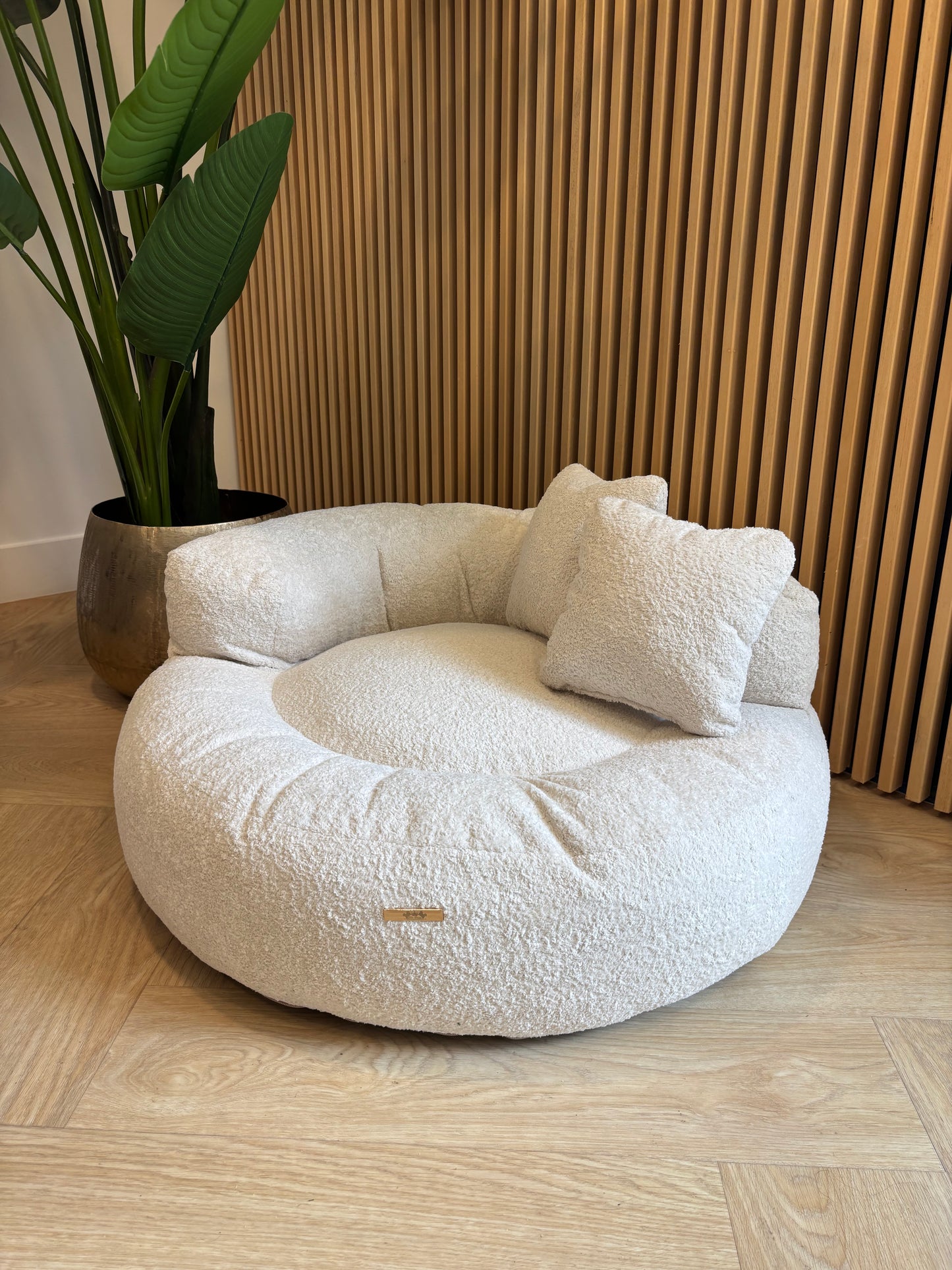 Lounge bed Blade - Milky