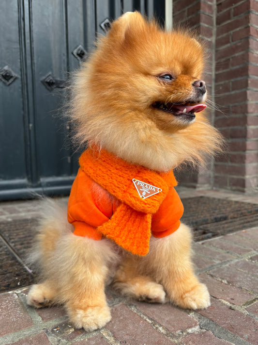 Kingsday - Oranje sjaal met logo