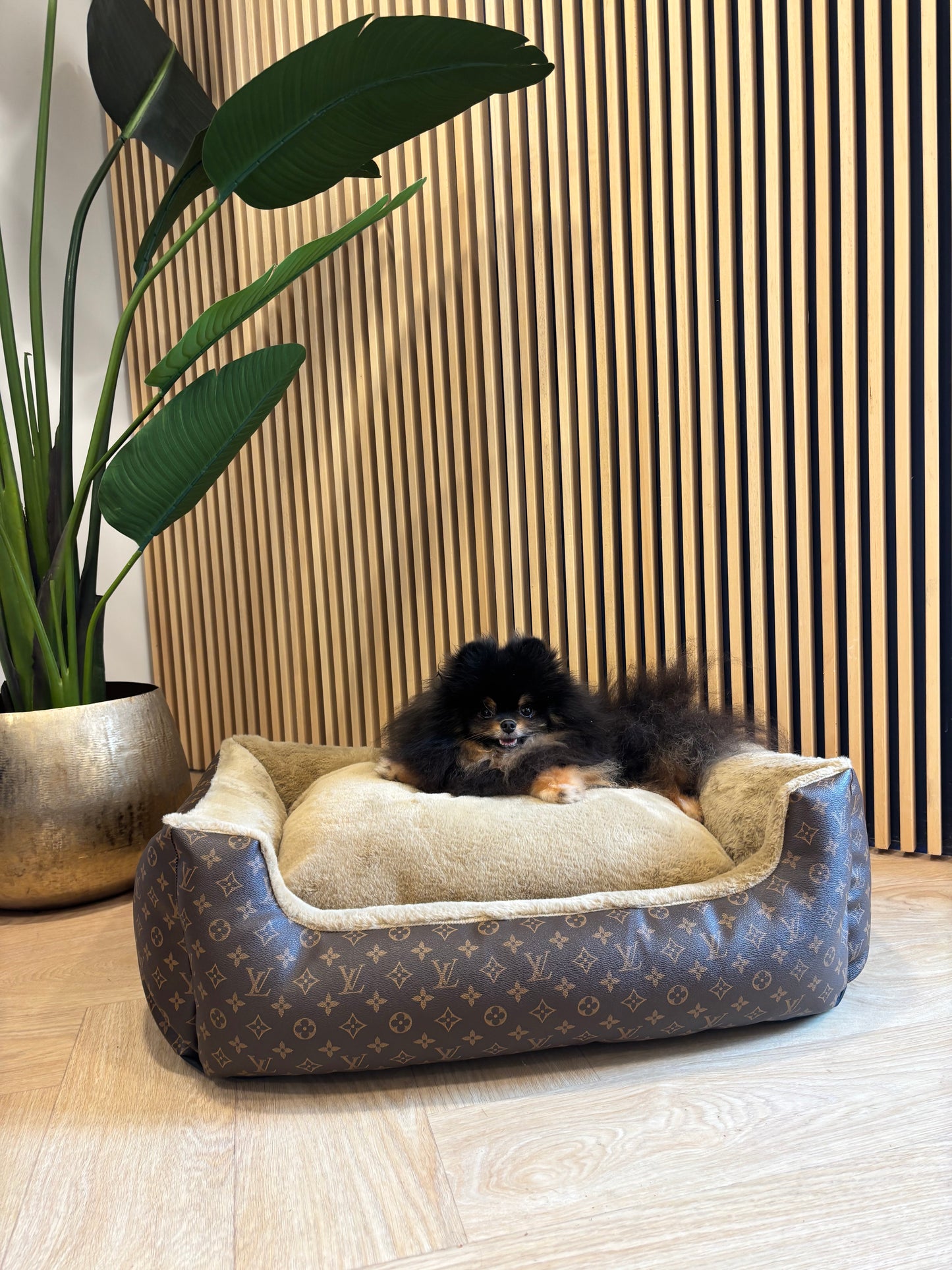 Mand - Leatherlook LV bruin