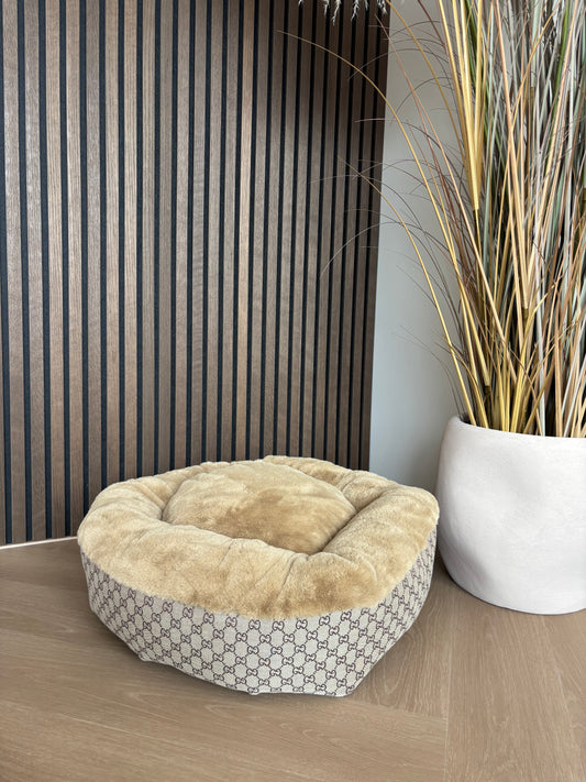 Donut mand - GG beige fur
