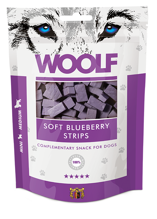 Woolf Soft Blueberry Strips