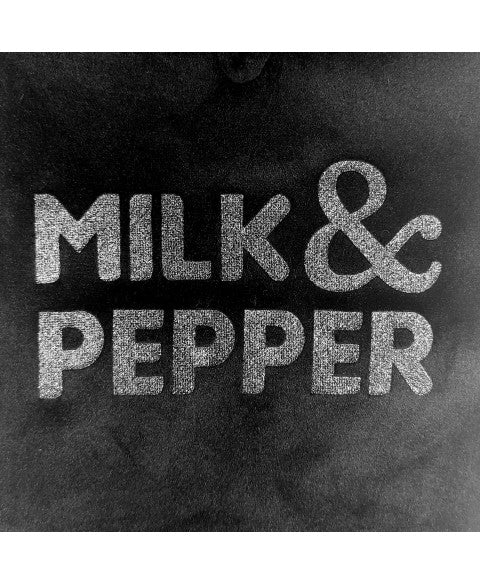 Milk & Pepper - Sweater Bergen Velours Zwart