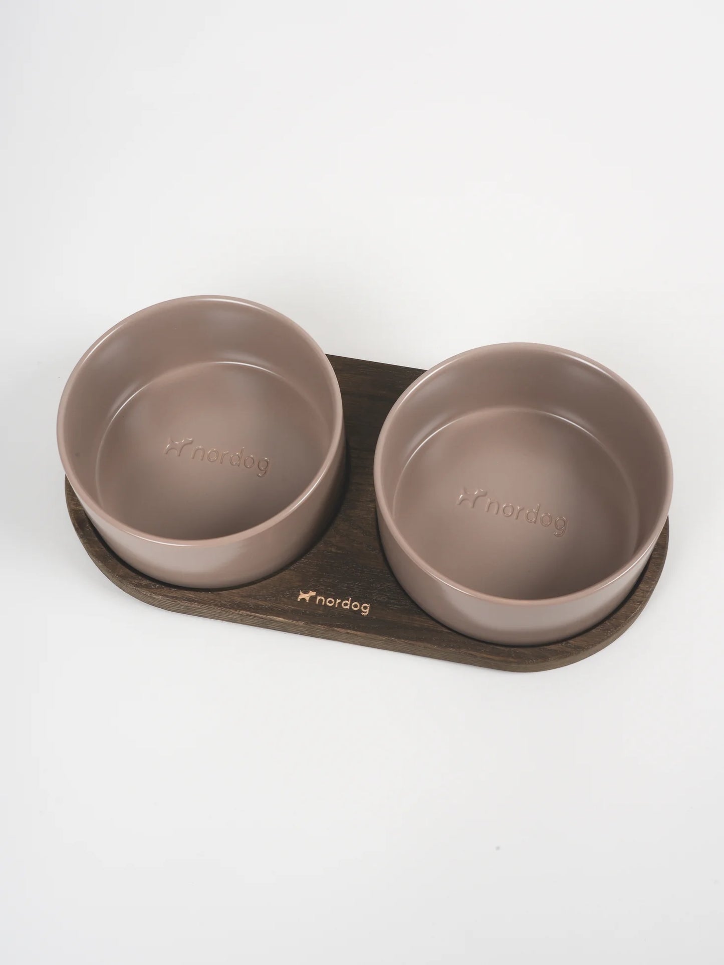 Nordog - Set voerbak/drinkbak Mokka