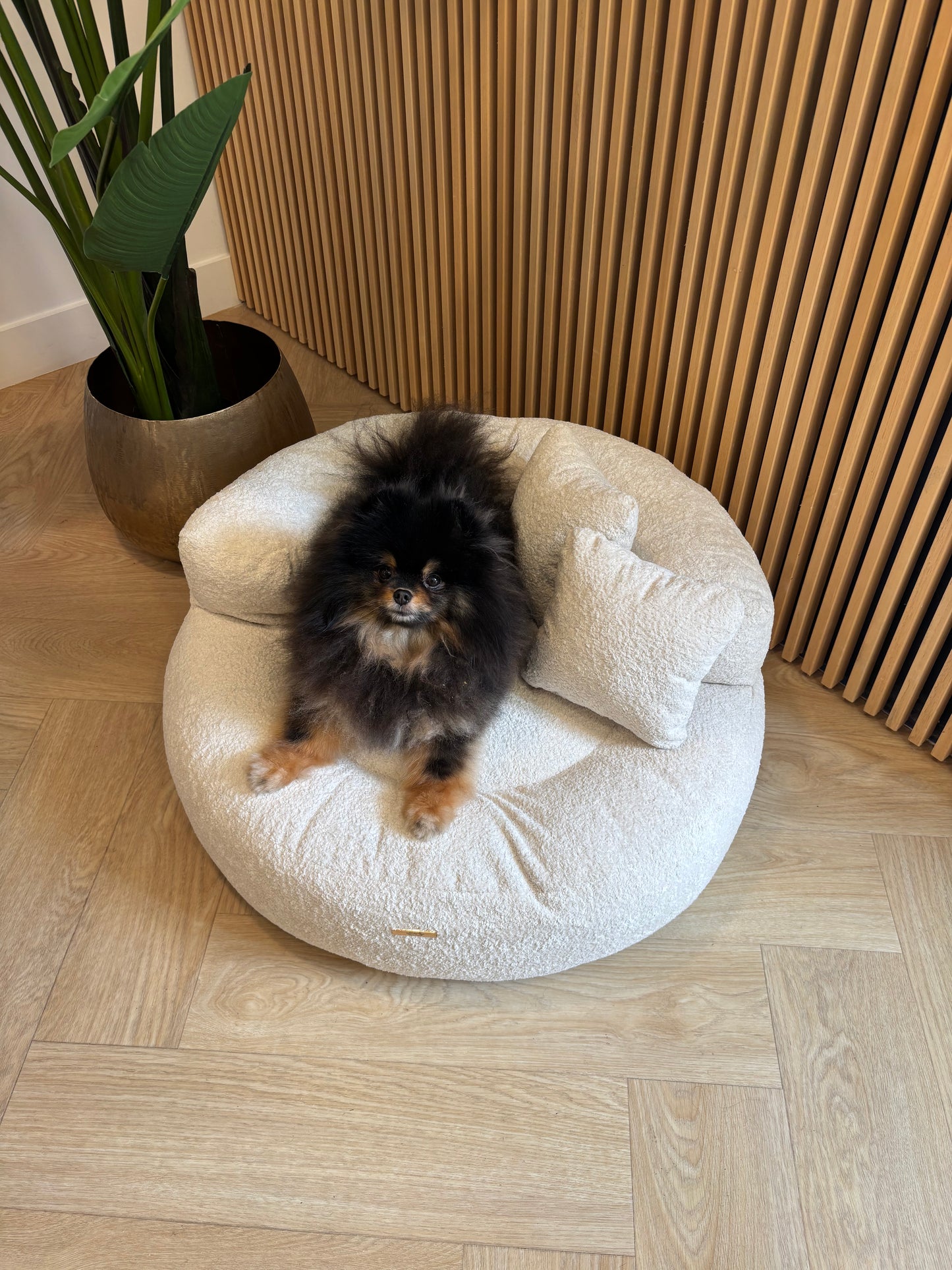 Lounge bed Blade - Milky