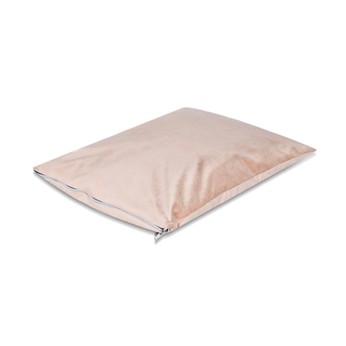 Dog bed velvet pink