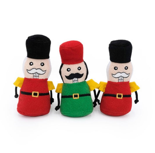 Holiday Miniz 3-Pack Nutcrackers