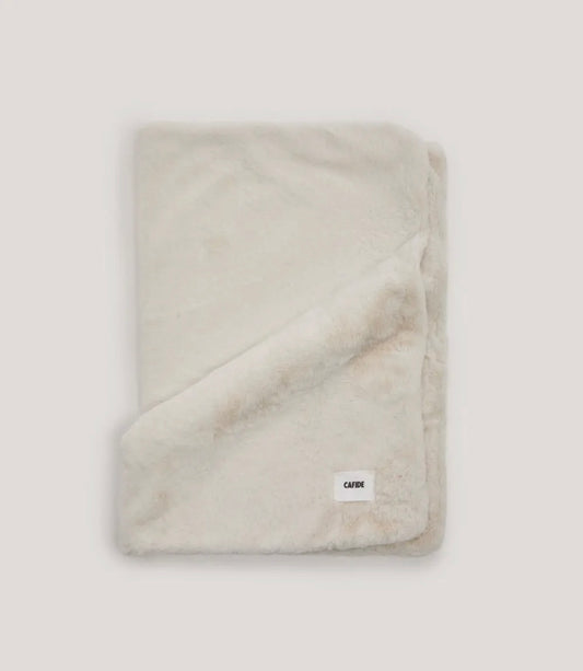 Cafide - Zachte deken beige