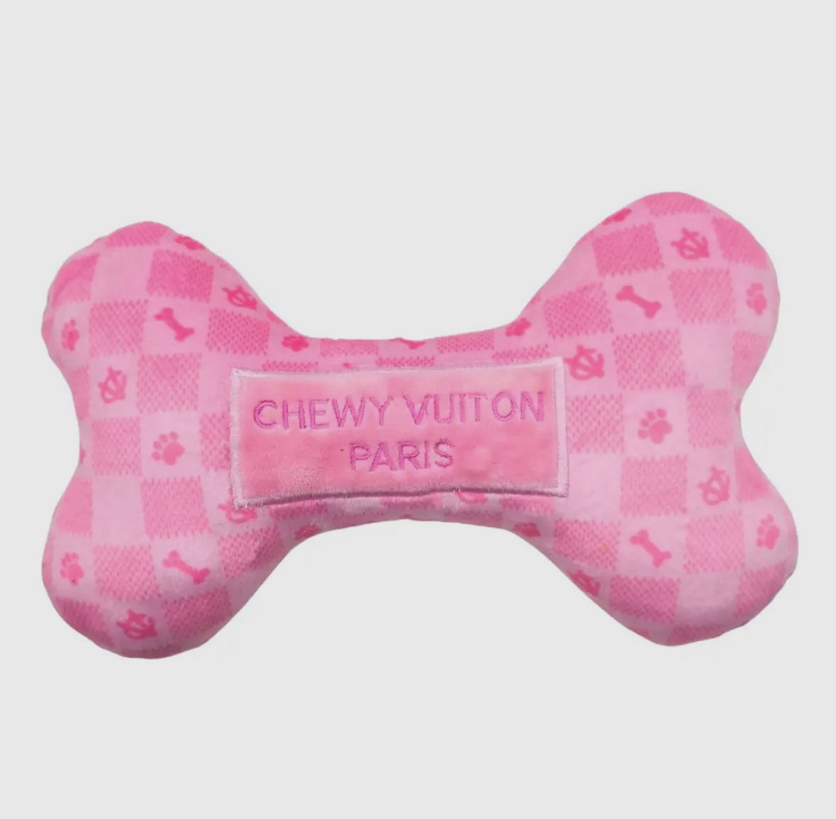 Chewy Vuiton bot roze