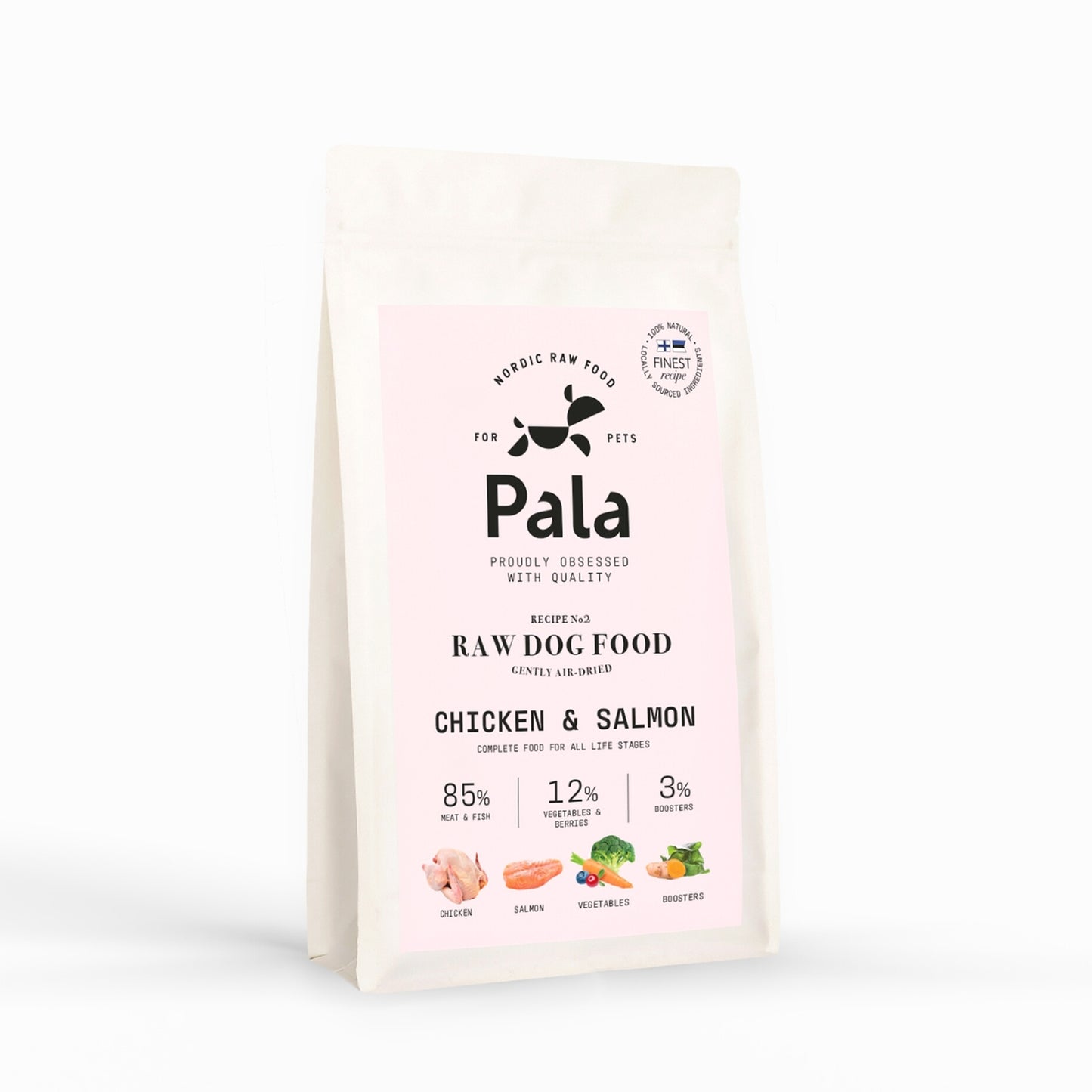 PALA Dog Gently Air-dried Chicken & Salmon 1KG