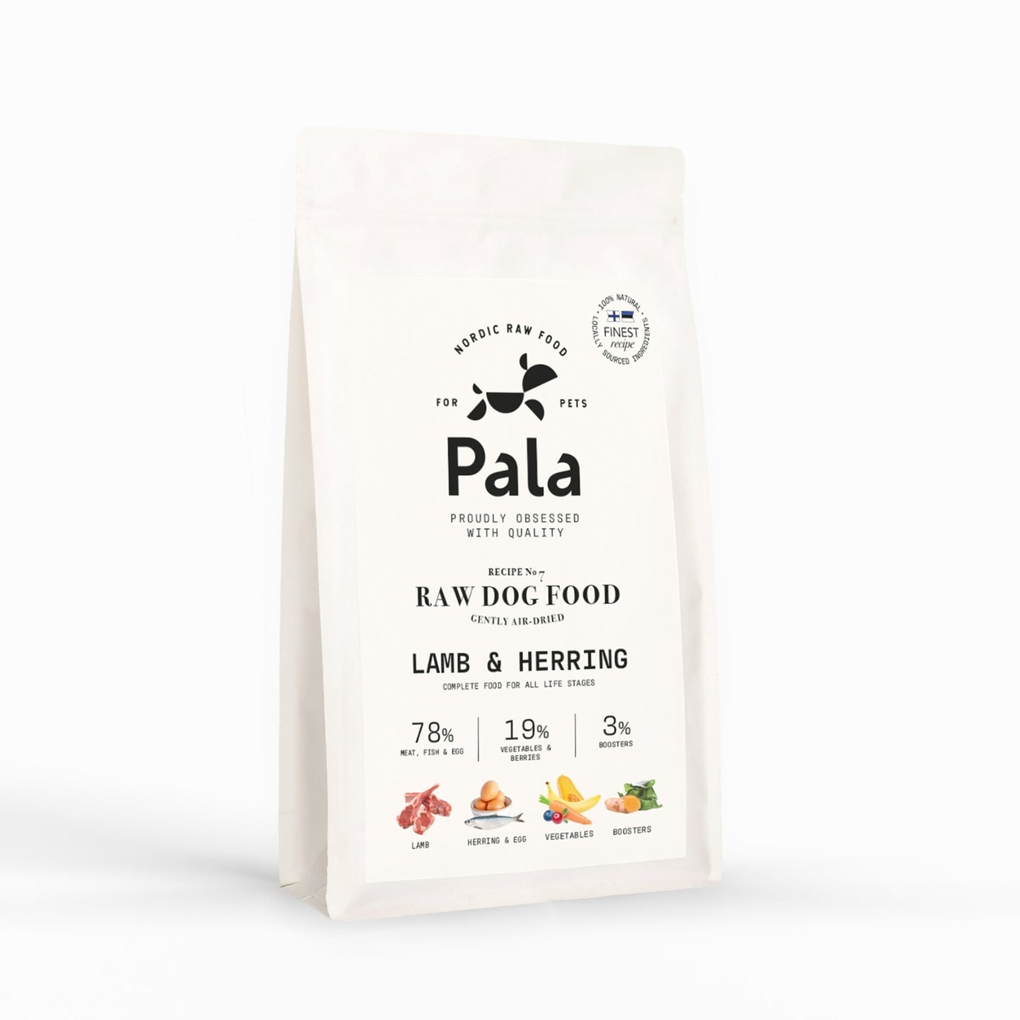 PALA Dog Gently Air-dried Lamb &amp; Herring 1KG