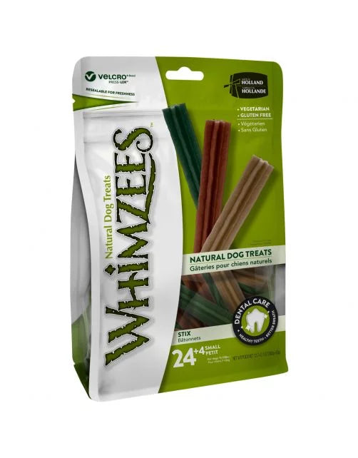 Whimzees Stix Small 28 pieces