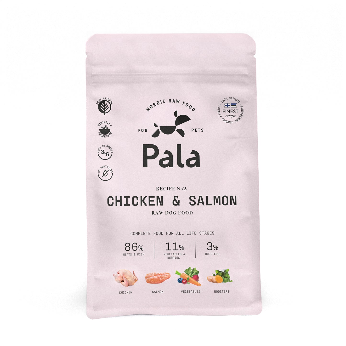 PALA Dog Gently Air-dried Chicken & Salmon 1KG