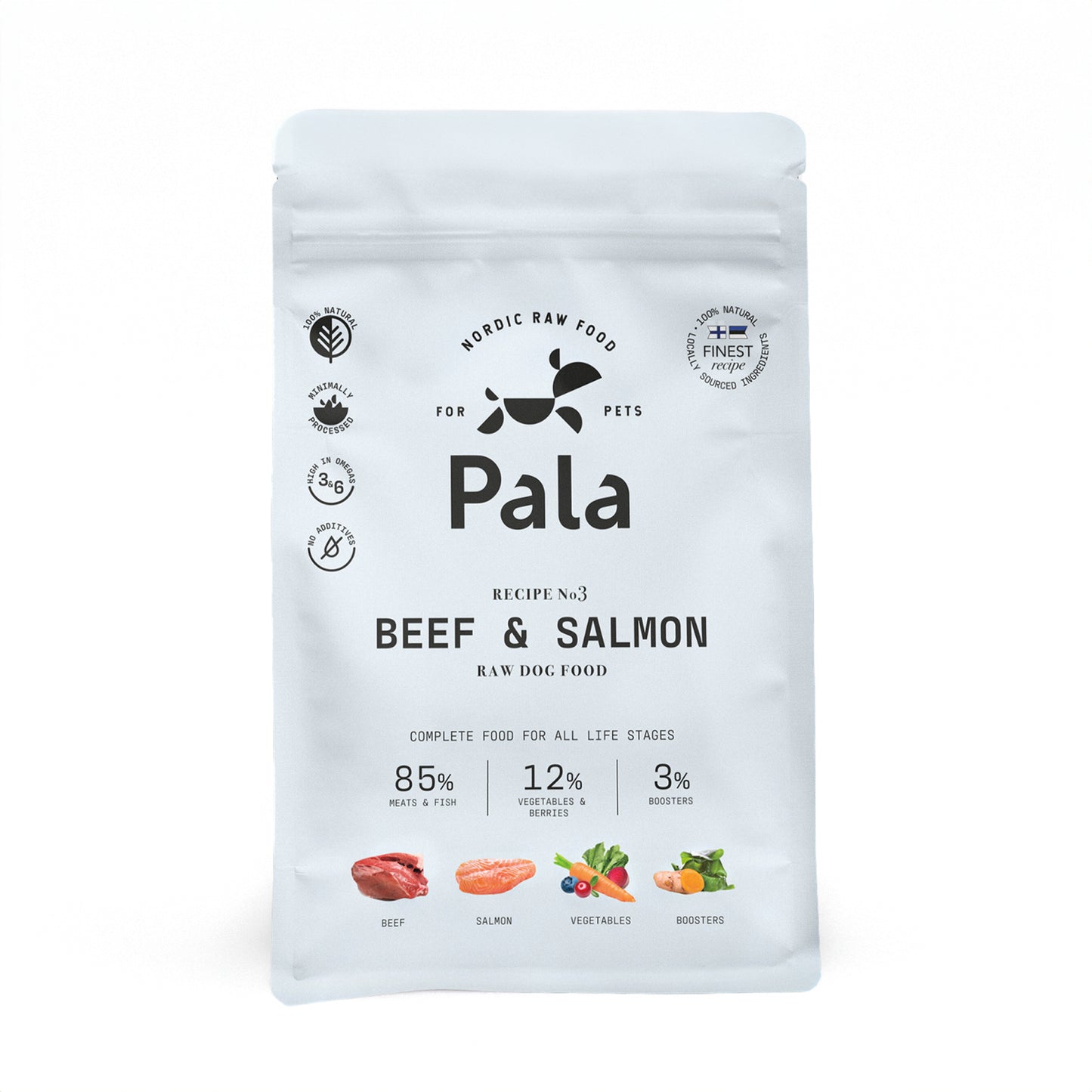 PALA Dog Gently Air-dried Beef and Salmon 1KG