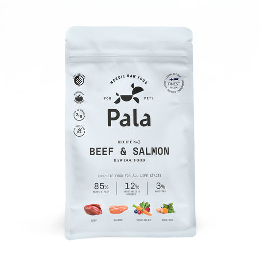 PALA Dog Gently Air-dried Beef and Salmon 1KG