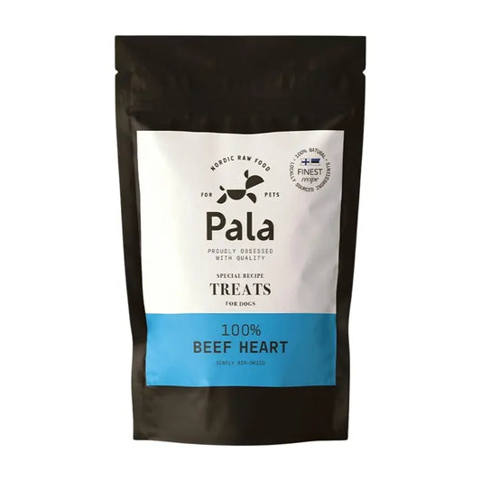 Pala Dog Gently Air-Dried Beef Heart snoepjes 100 gram