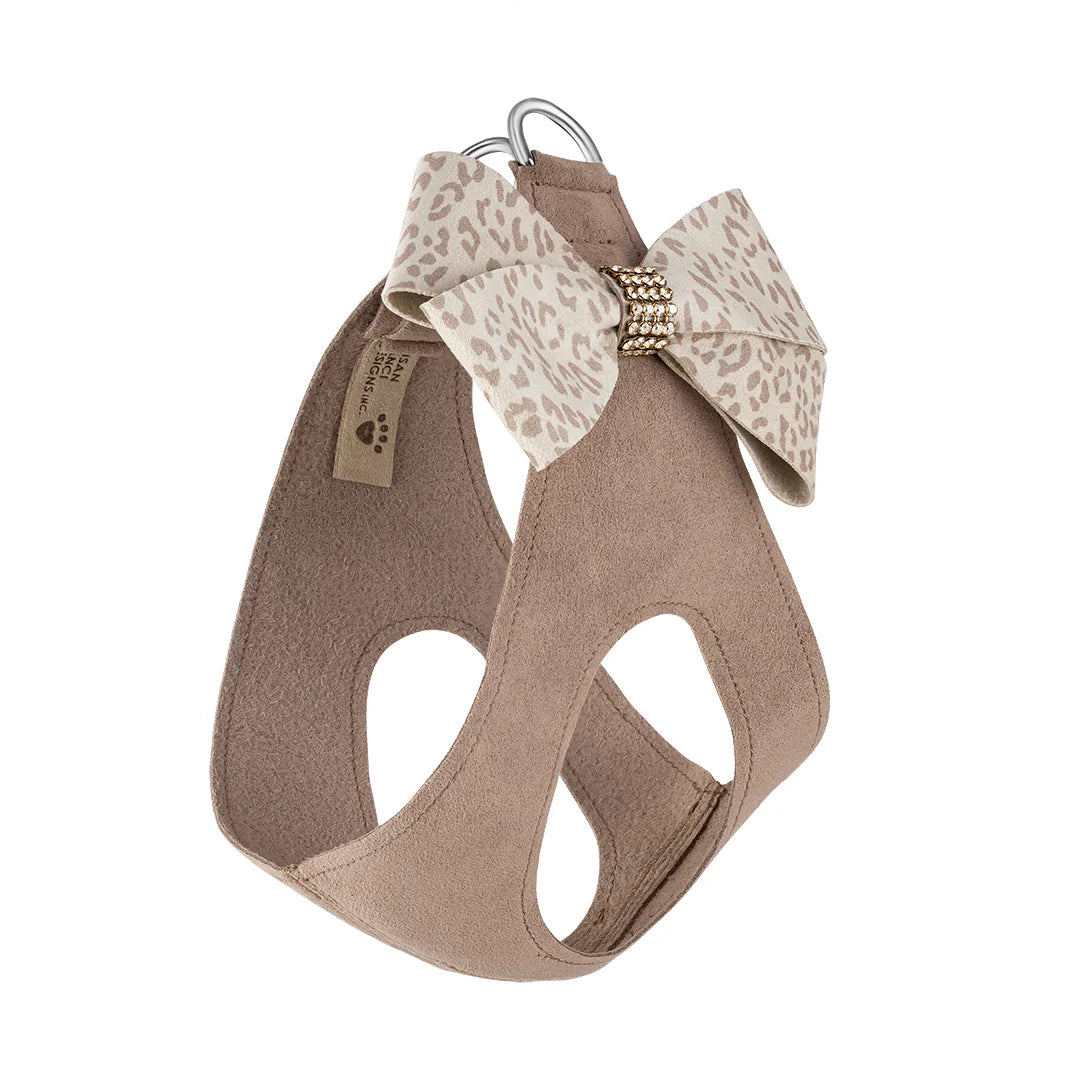 Susan Lanci - Hondentuig Step in Nouveau Bow Baby Cheetah Fawn